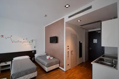 Cucina o angolo cottura di Hotel Mantova Residence