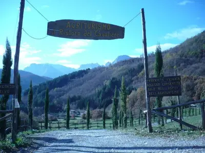 Paesaggio naturale nelle vicinanze della casa vacanze