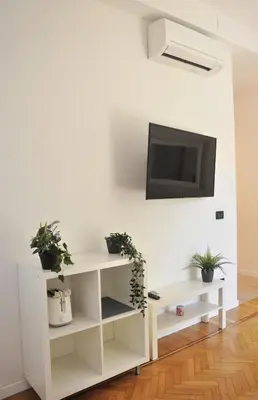 TV o dispositivi per l'intrattenimento presso Verdi appartment