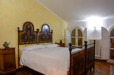 Letto o letti in una camera di Locanda Al Portone