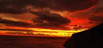 Paesaggio naturale nelle vicinanze dell'ostello