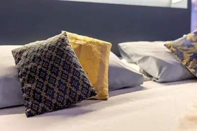 Letto o letti in una camera di Sant'Anna Studio Apartment