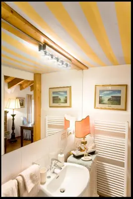 Area soggiorno di Cantarelli Bed and breakfast