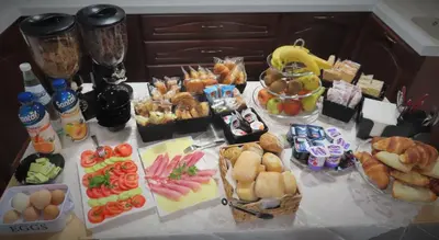 Cibo presso il bed & breakfast o nelle vicinanze