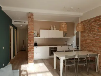 Cucina o angolo cottura di La casa di Anacleto