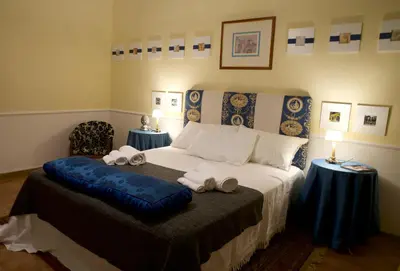 Letto o letti in una camera di Piano8
