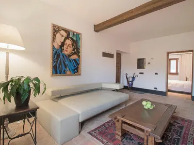 Area soggiorno di Holiday Home Cantiniere by Interhome