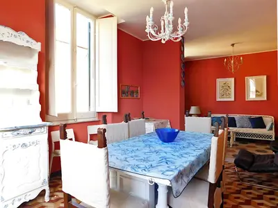 Area soggiorno di Appartamento signorile in villa!