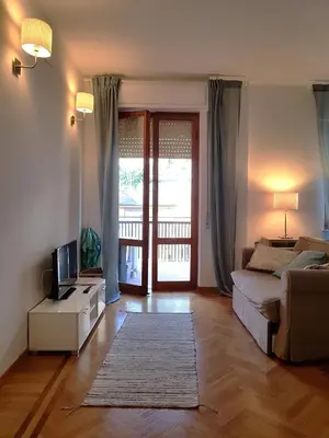 Letto o letti in una camera di Giobea Apt - in the center - by the sea - with AC