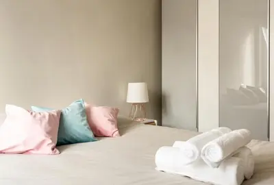 Letto o letti in una camera di Parma Azeglio