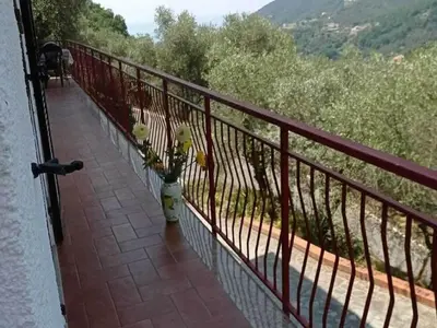 Balcone o terrazza di Coastal Home in Moneglia