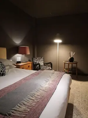 Letto o letti in una camera di Ermellina