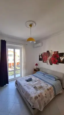 Letto o letti in una camera di Buonviaggio