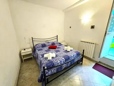 Letto o letti in una camera di Appartamento Stella Marina