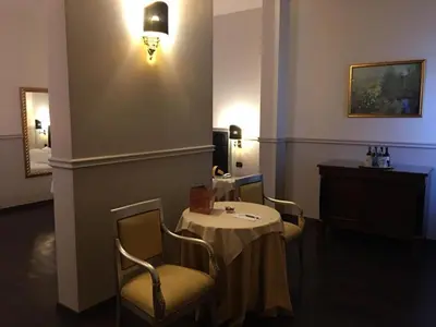 Area soggiorno di Hotel Don Carlo