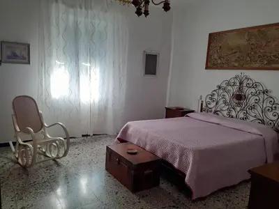 Letto o letti in una camera di La casa di Mirella
