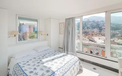 Letto o letti in una camera di Miramare Hotel