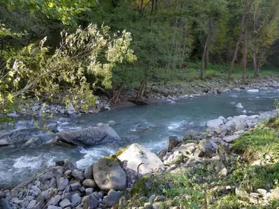 Paesaggio naturale nelle vicinanze della casa vacanze