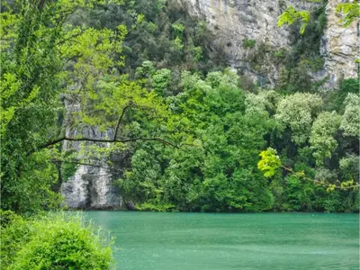 Paesaggio naturale nelle vicinanze della casa vacanze