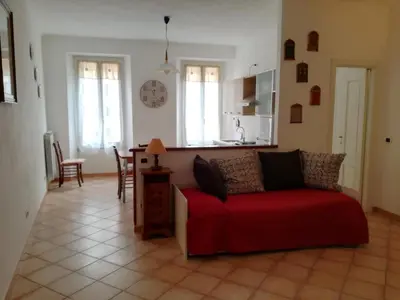 Area soggiorno di a casa di renata