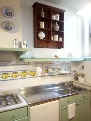 Cucina o angolo cottura di B&B Palazzo Bianchi