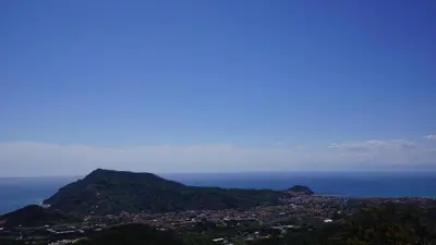 Paesaggio naturale nelle vicinanze della villa