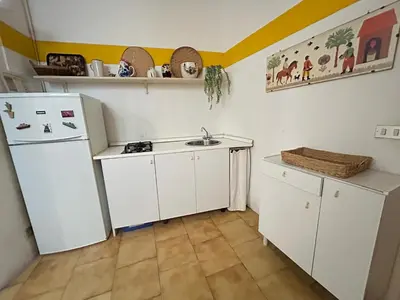 Cucina o angolo cottura di Basuetta Apt in historIcal center with AC