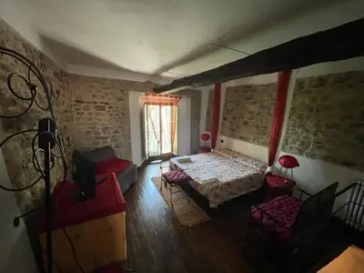 Letto o letti in una camera di Ca' Rosmunda