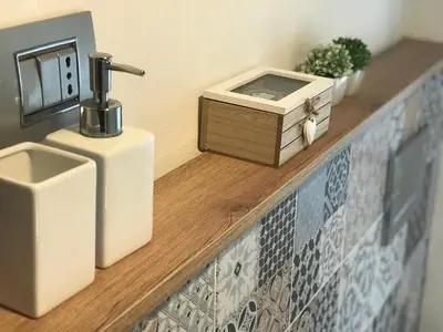 Cucina o angolo cottura di La Maggiolina camere La Spezia