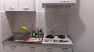 Cucina o angolo cottura di Villa Glori affitto camere monolocali