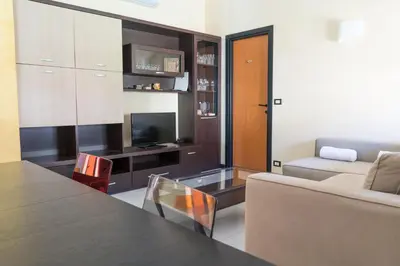 TV o dispositivi per l'intrattenimento presso La Fontanella Apartment