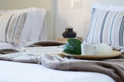 Letto o letti in una camera di Butterfly Apartment