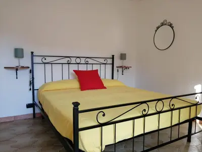 Letto o letti in una camera di Sentieri sul Mare