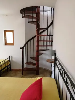 Letto o letti in una camera di Sentieri sul Mare