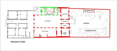 Planimetria di PALAZZO BECCAGUTTI CAVRIANI - Gallery Suite e Frescoes Suite