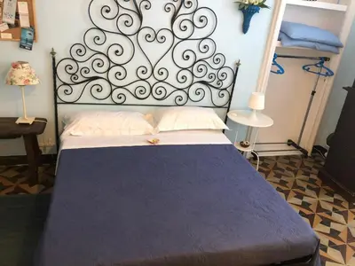 Letto o letti in una camera di Marevino