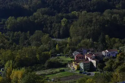 Paesaggio naturale nelle vicinanze del bed & breakfast