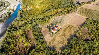 Paesaggio naturale nelle vicinanze dell'agriturismo