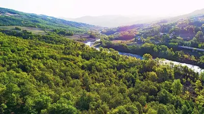 Paesaggio naturale nelle vicinanze dell'agriturismo