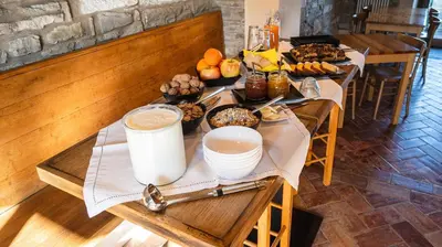 Cibo presso il bed & breakfast o nelle vicinanze