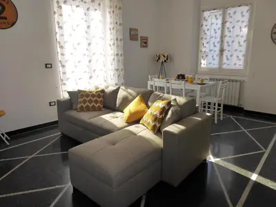 Area soggiorno di La Casa Del Merlo by Holiday World