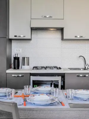 Cucina o angolo cottura di Le Case sul Parco
