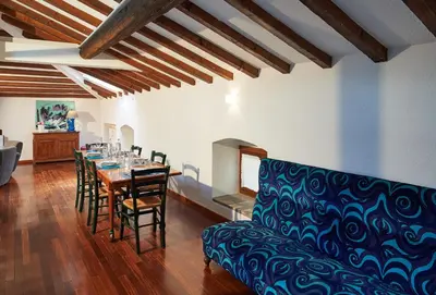 Area soggiorno di La Casa di Giulia-Family Apartment