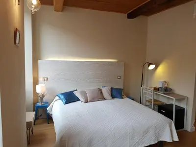 Letto o letti in una camera di Bellambra