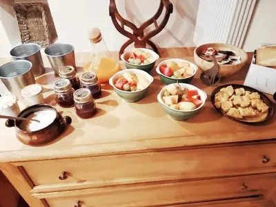 Cibo presso il bed & breakfast o nelle vicinanze