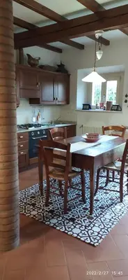 Cucina o angolo cottura di Villa Esther