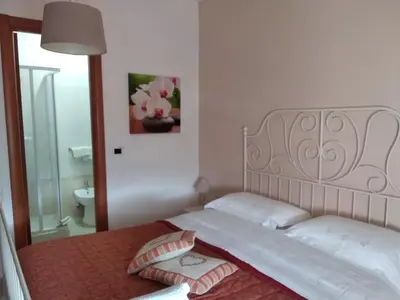Letto o letti in una camera di Country House La Scortica