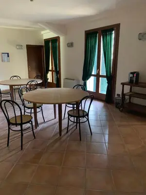 Area soggiorno di Hotel Riviera Ristorante La Briciola