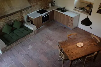Cucina o angolo cottura di Agriturismo Cascina Pezzolo