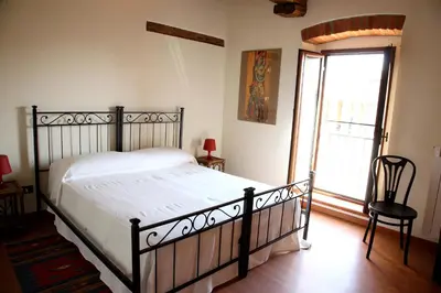 Letto o letti in una camera di B&B Stradivari